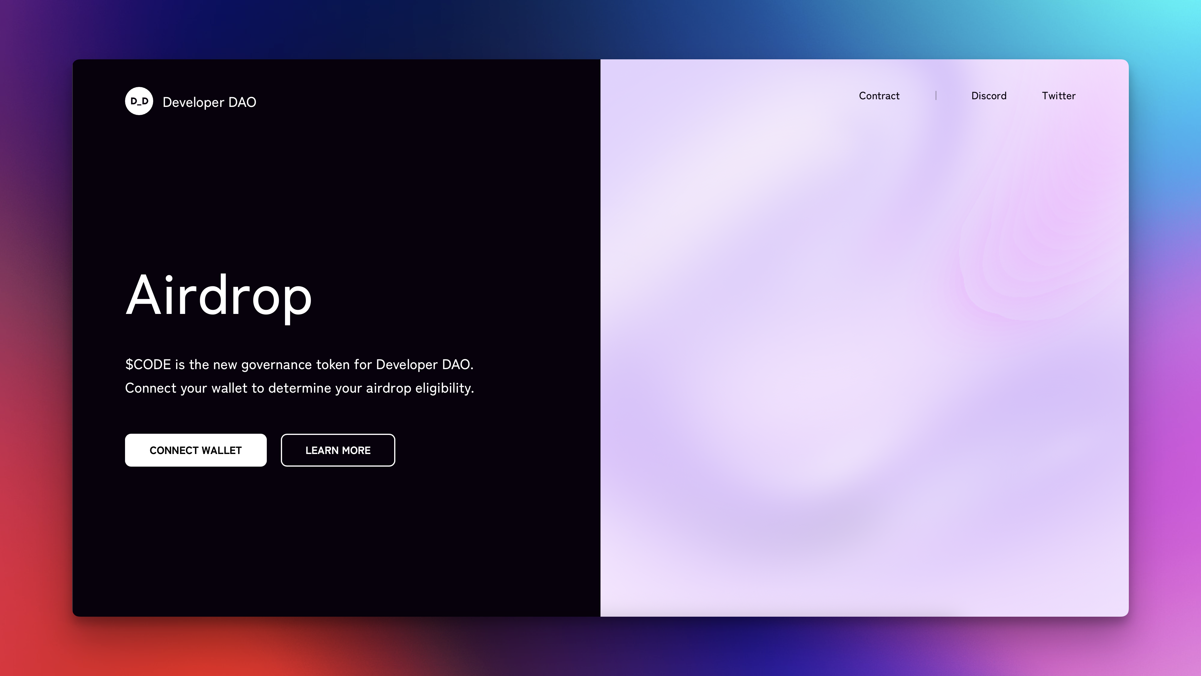 DeveloperDAO preview
